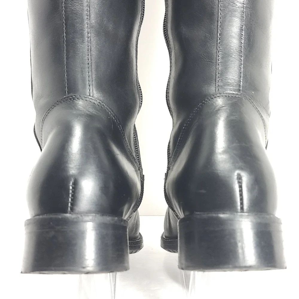 SANTANA CANADA Palomino Waterproof Leather Equestrian Riding Zip Boots Women's 8
